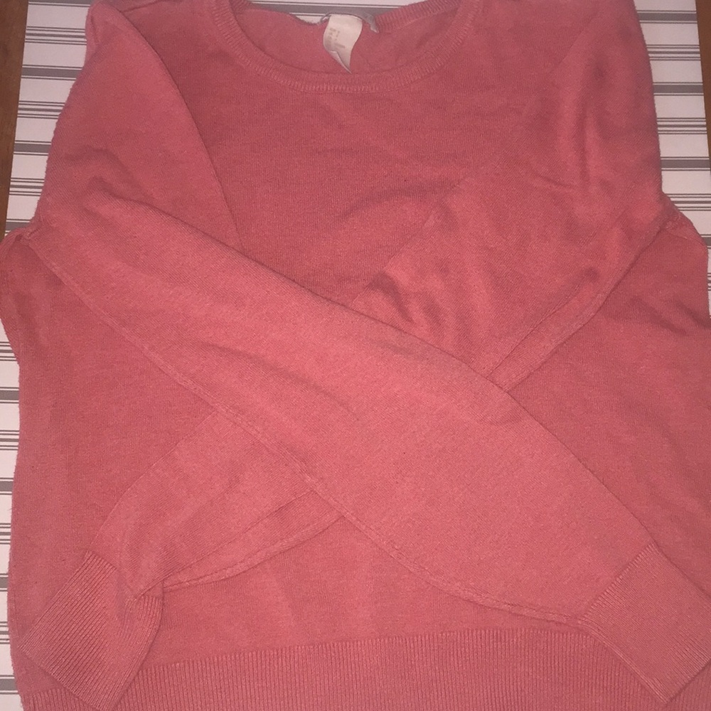 Pink Pullover Sweater